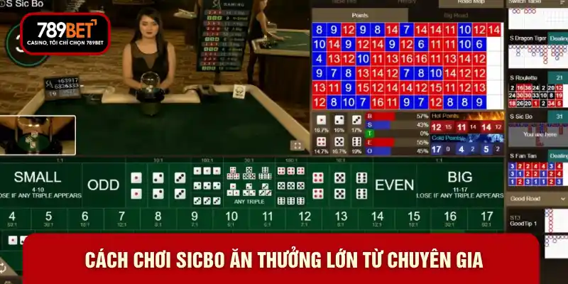 Cách chơi Sicbo ăn thưởng lớn từ chuyên gia