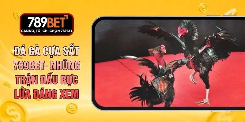 Đá Gà Cựa Sắt 789BET- Những Trận Đấu Rực Lửa Đáng Xem