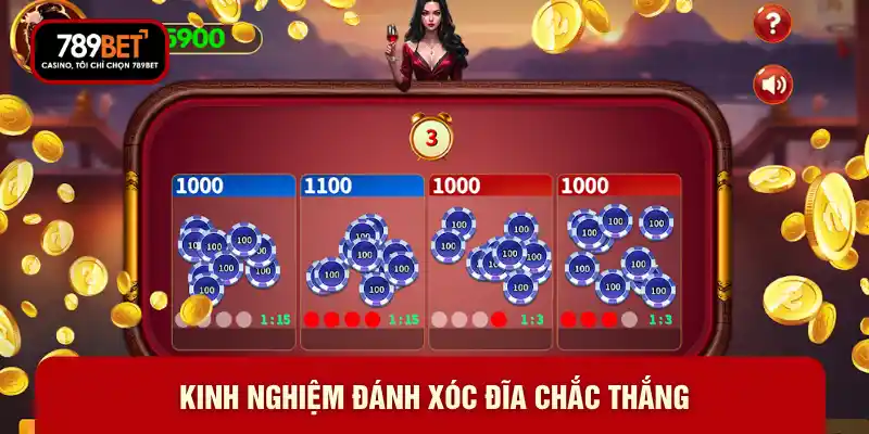Kinh nghiệm đánh xóc đĩa chắc thắng