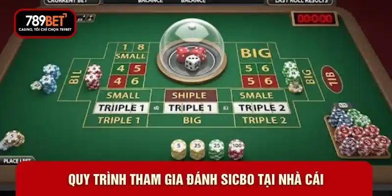 Quy trình tham gia đánh Sicbo tại nhà cái